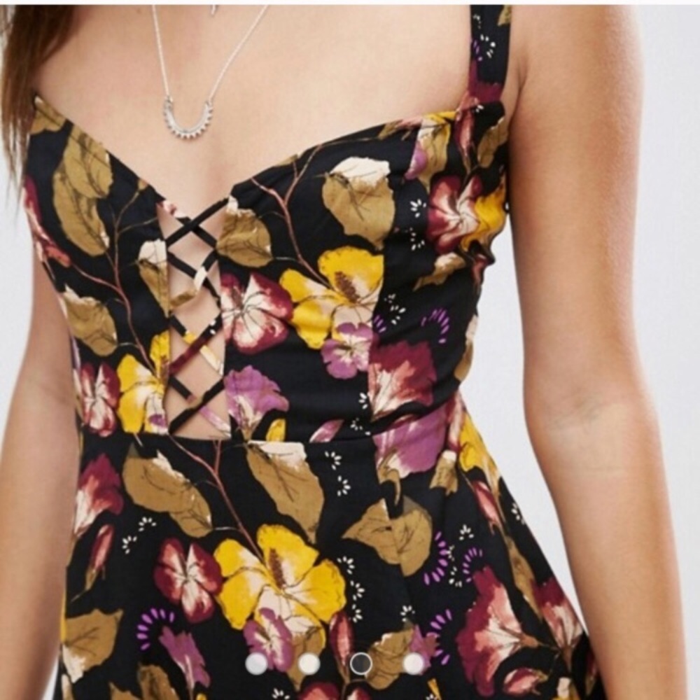 Free People floral tunic